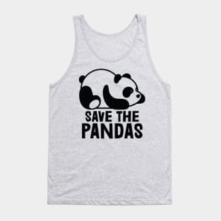 Save the Pandas Earth Day Every Day Tank Top